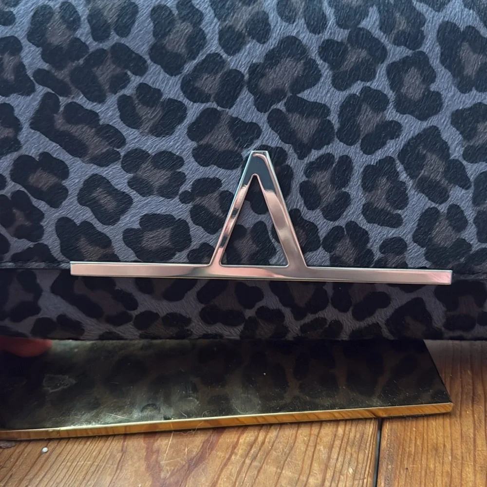 Aquatalia Leopard Clutch